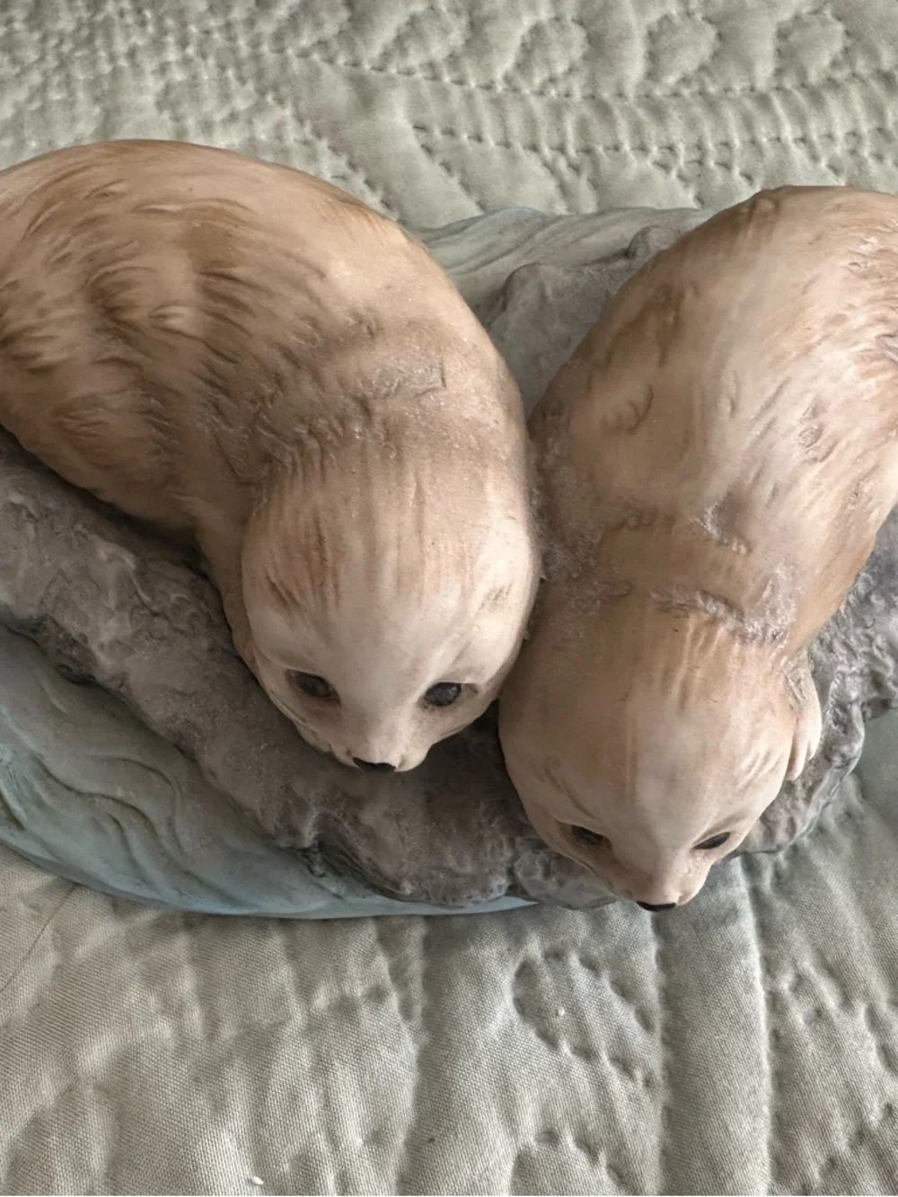 Snow Babies “ Canadian Harp Seals” Hackett American Collectores Figurine